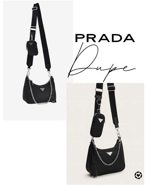 dupe prada white vrossbodh